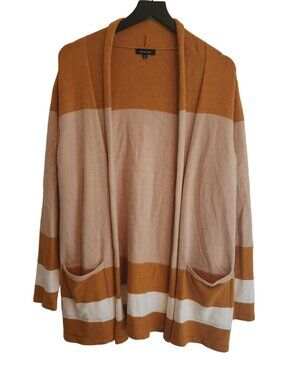 Verve Ami open front Cardigan Womens size Large Pockets